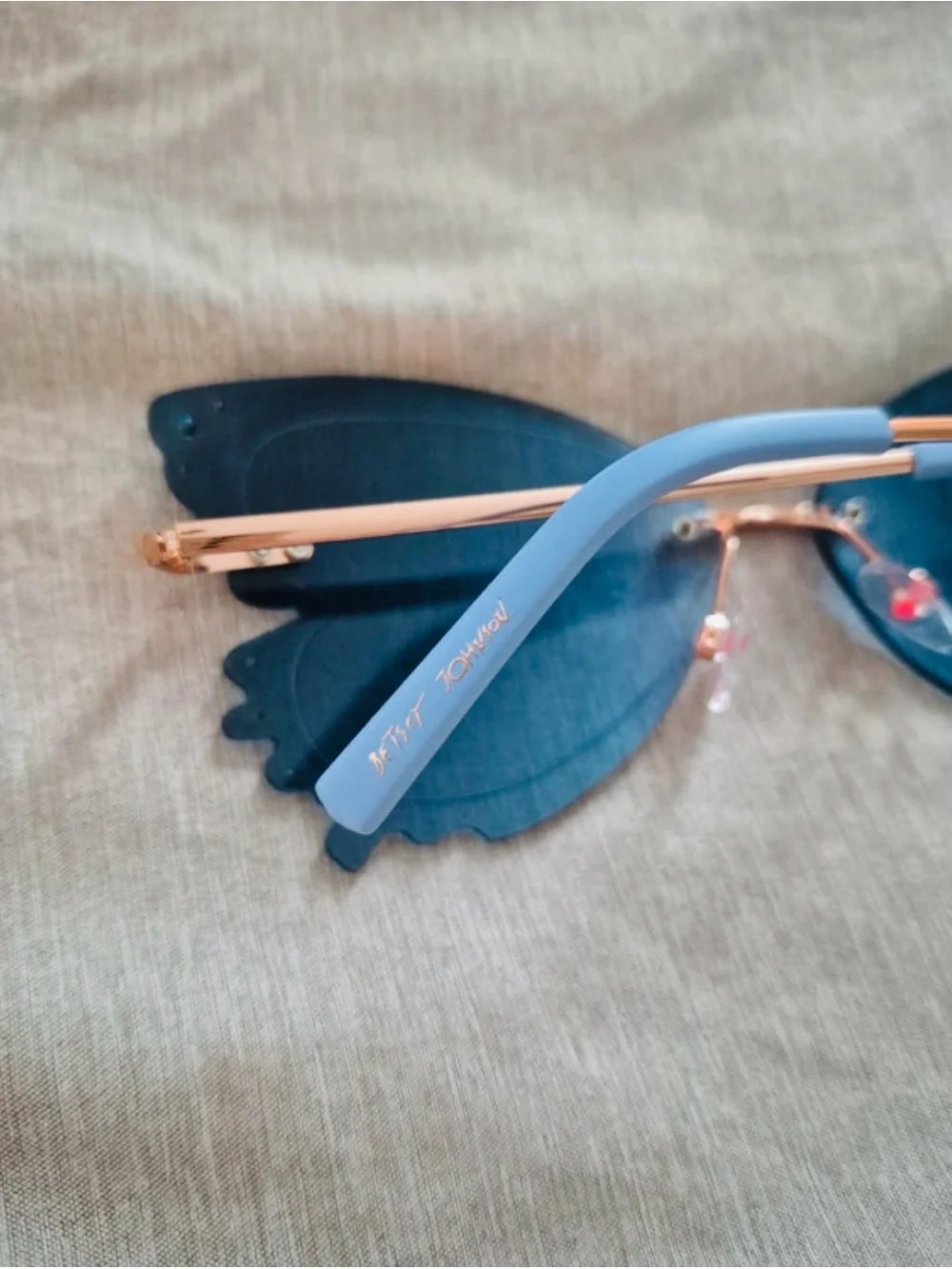 Betsey Johnson Take Flight Butterfly Sunglasses